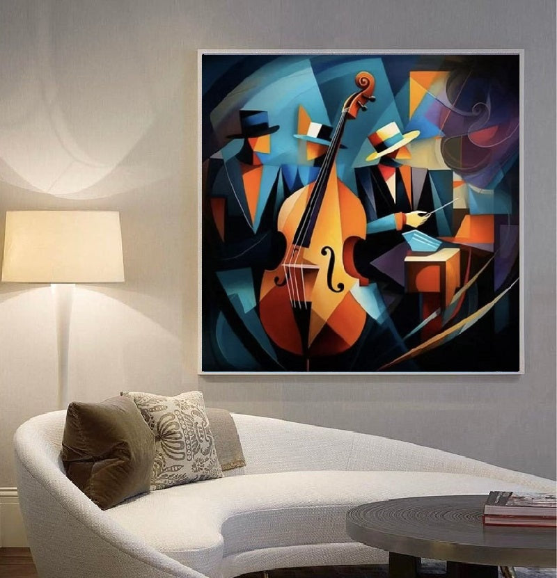 Modern Handcrafted Figure Painting Fine Wall Art For Home Decor MDP1094C