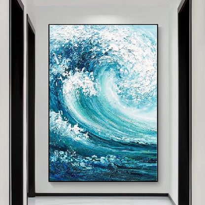 Modern Scenery painting with expressive brushstrokes