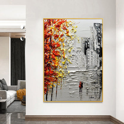 Handcrafted Modern Scenery Painting Wall Art For Homedecor MDS1005