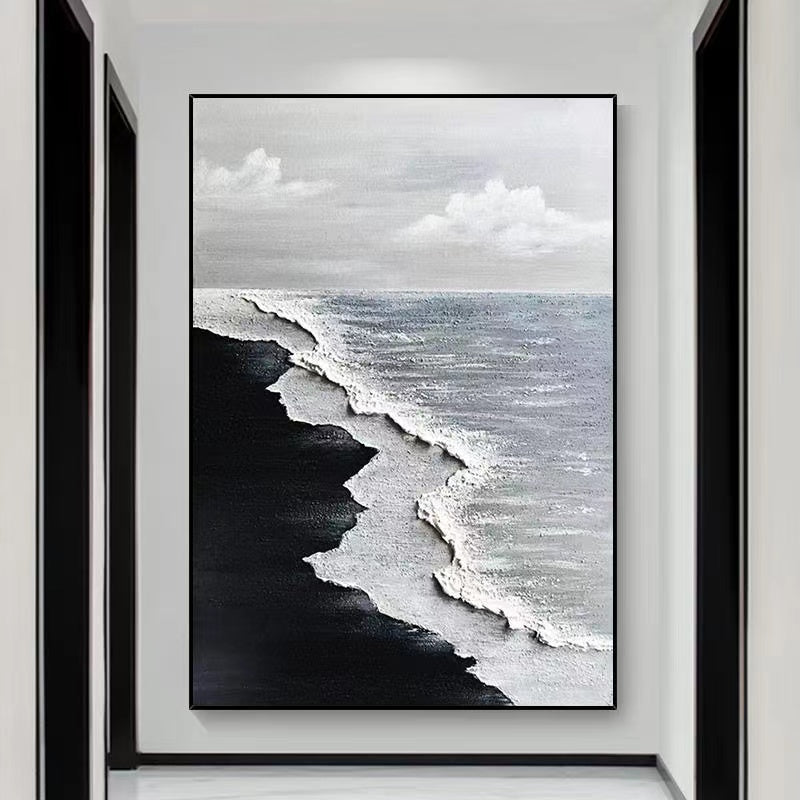 Modern Scenery painting with expressive brushstrokes