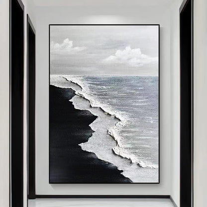 Modern Scenery painting with expressive brushstrokes