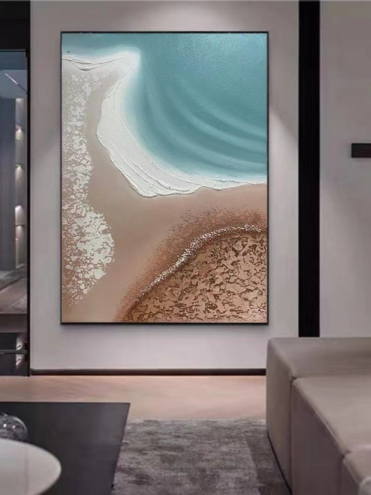 Handcrafted Modern Scenery Painting Wall Art For Homedecor MDS1027