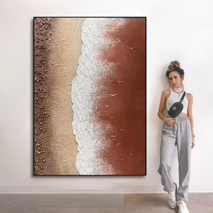 Handcrafted Modern Scenery Painting Wall Art For Homedecor MDS1030C