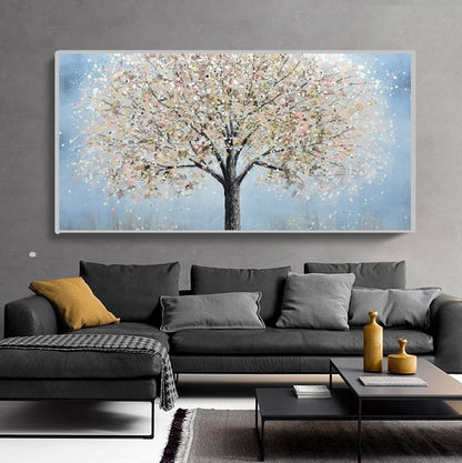 Handcrafted Modern Scenery Painting Fine Wall Art For Homedecor MDS1036