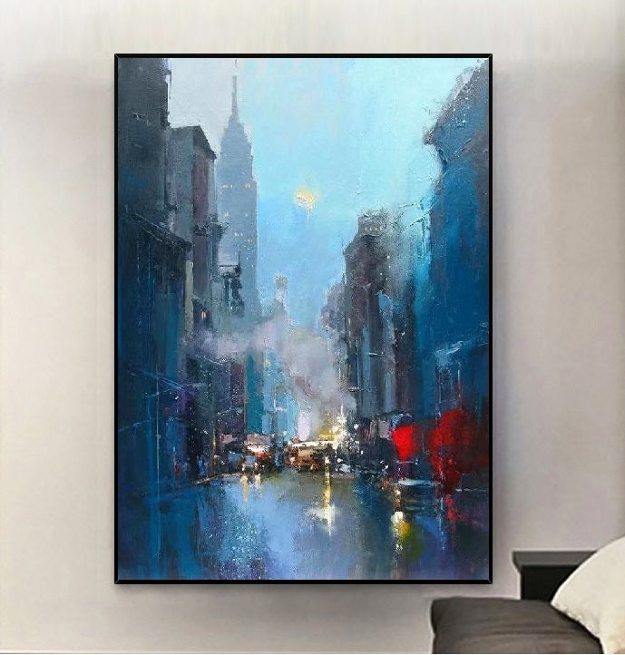 Handcrafted Modern Scenery Painting Wall Art For Homedecor MDS1039