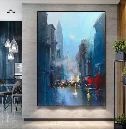 Handcrafted Modern Scenery Painting Wall Art For Homedecor MDS1039