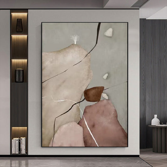 Handcrafted Modern Scenery Painting Wall Art For Homedecor MDS1044D