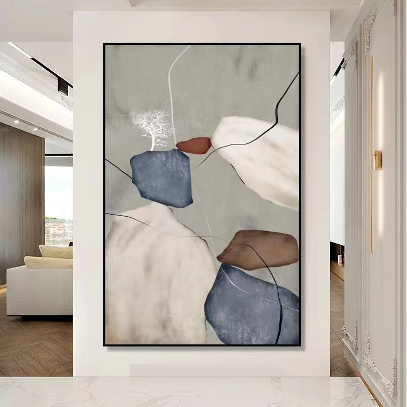 Handcrafted Modern Scenery Painting Wall Art For Homedecor MDS1044F