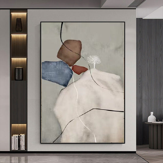 Handcrafted Modern Scenery Painting Wall Art For Homedecor MDS1044H