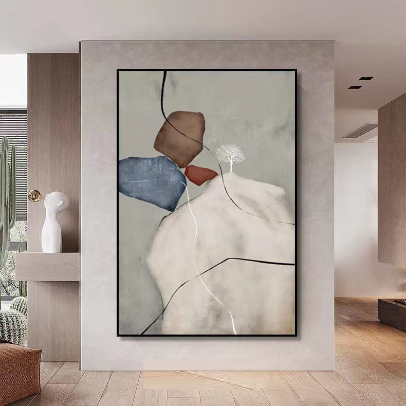 Handcrafted Modern Scenery Painting Wall Art For Homedecor MDS1044H