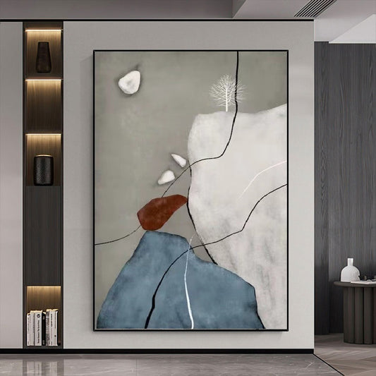 Handcrafted Modern Scenery Painting Wall Art For Homedecor MDS1044P