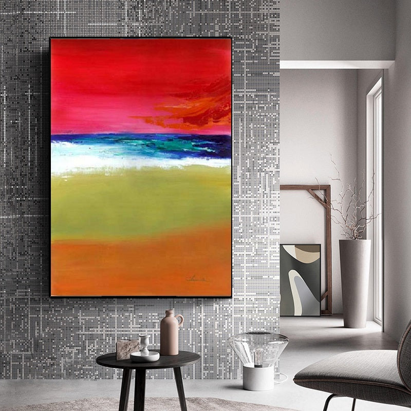 Handcrafted Modern Scenery Painting Wall Art For Homedecor MDS1045A