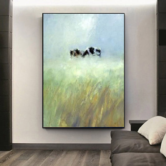 Handcrafted Modern Scenery Painting Wall Art For Homedecor MDS1046