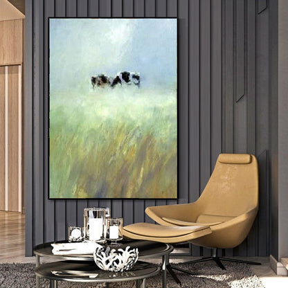 Handcrafted Modern Scenery Painting Wall Art For Homedecor MDS1046