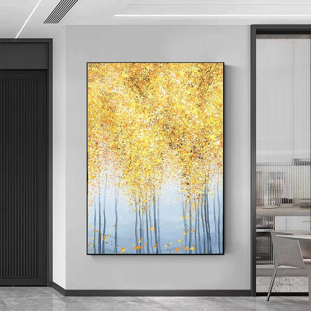 Handcrafted Modern Scenery Painting Wall Art For Homedecor MDS1047