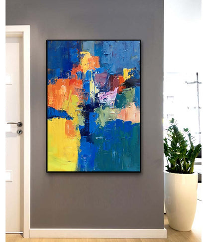 Handcrafted  Oil Paintings Acrylic paintings On Canvas Abstract paintings Wall Art MA1066