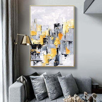Handcrafted  Oil Paintings Acrylic paintings On Canvas Abstract paintings Wall Art MA1030