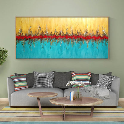 Handcrafted Abstract Painting Fine Art For Homedecor MA1031