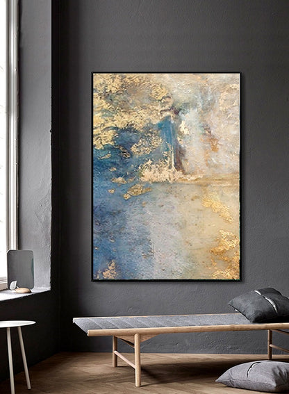Handcrafted Abstract Painting Fine Art For Homedecor MA1118
