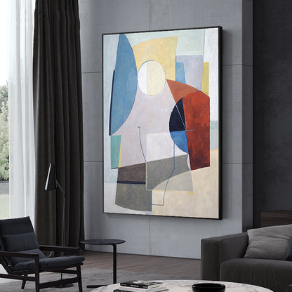 Handcrafted Abstract Painting Fine Art For Homedecor MA1185