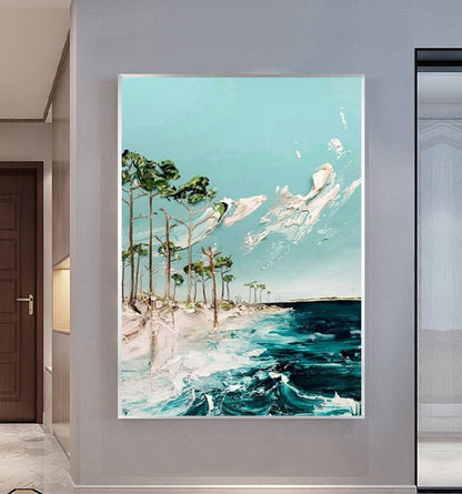Handcrafted  Oil Paintings Acrylic paintings On Canvas Abstract Paintings Modern Art MB1075