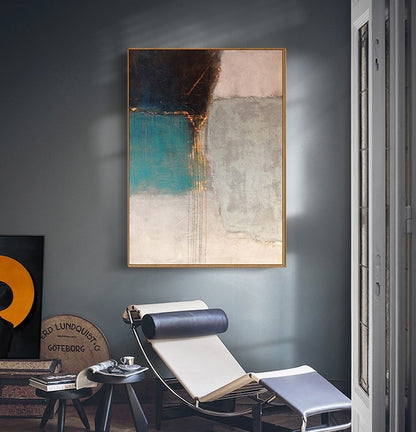 Handcrafted Abstract Painting Fine Art For Homedecor MA1195
