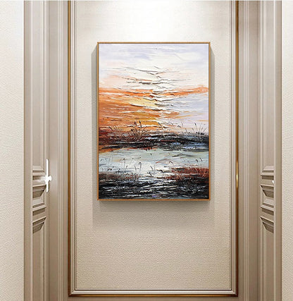 Handcrafted Modern Painting Fine Art For Homedecor MB1016
