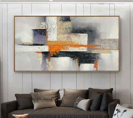 Handcrafted Abstract Painting Fine Art For Homedecor MA1022