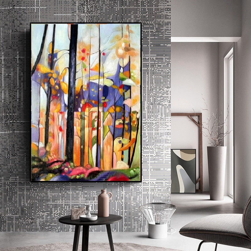 Handcrafted  Oil Paintings Acrylic paintings On Canvas Abstract Paintings Modern Art MB1049