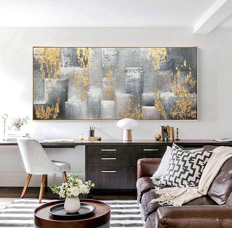 Handcrafted  Oil Paintings Acrylic paintings On Canvas Abstract paintings Wall Art MA1096
