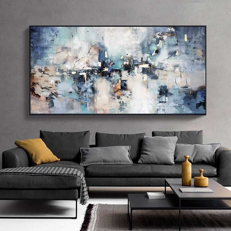 Handcrafted  Oil Paintings Acrylic paintings On Canvas Abstract paintings Wall Art MA1317