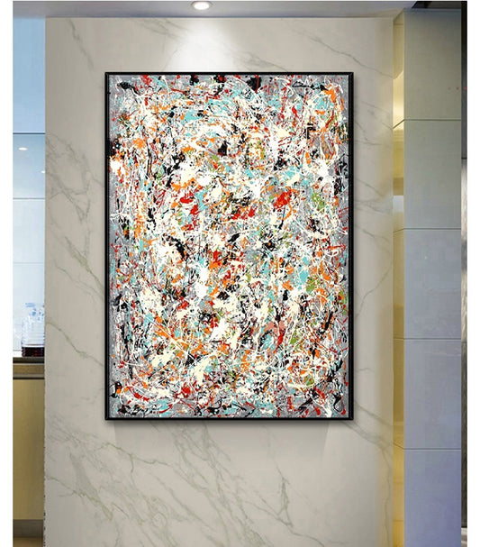 Handcrafted  Oil Paintings Acrylic paintings On Canvas Abstract paintings Wall Art MA1075