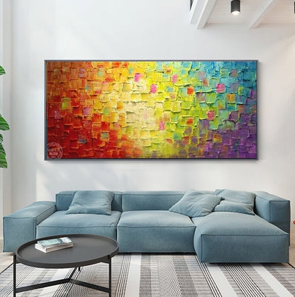 Handcrafted Abstract Painting Fine Art For Homedecor MA1055
