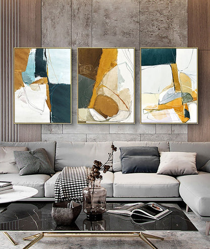 Handcrafted Abstract Painting Fine Art For Homedecor MA1130A