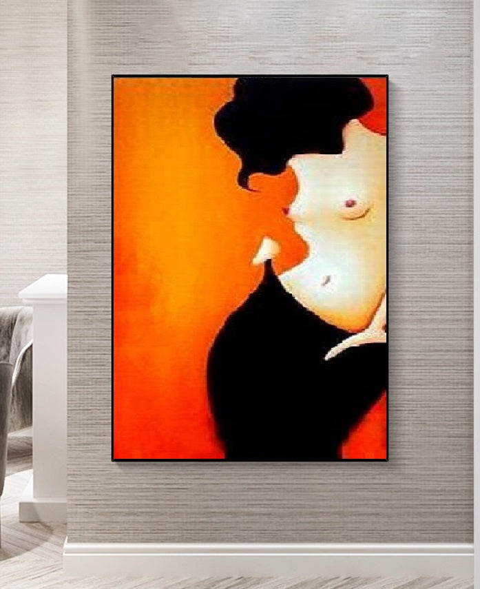 Handcrafted Modern Painting Fine Art For Homedecor MB1044B