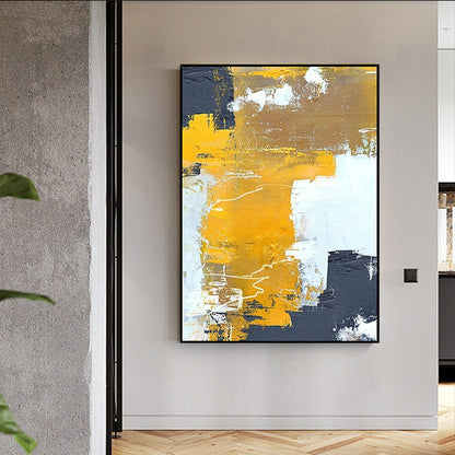 Handcrafted Abstract Painting Fine Art For Homedecor MA1374