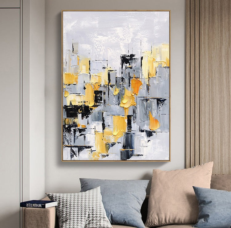 Handcrafted  Oil Paintings Acrylic paintings On Canvas Abstract paintings Wall Art MA1030